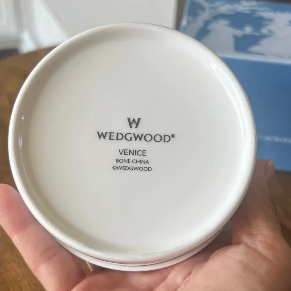 Wedgwood Blue and White Vanity Tray